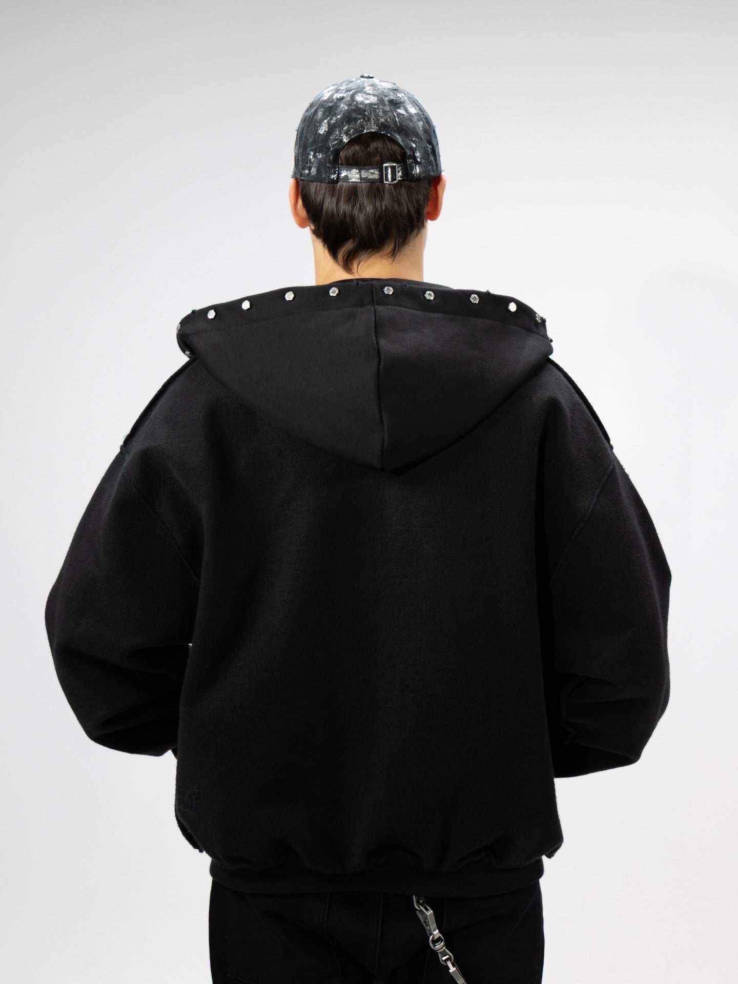 SCREWED UP ZIPHOODIE [REVERSIBLE]