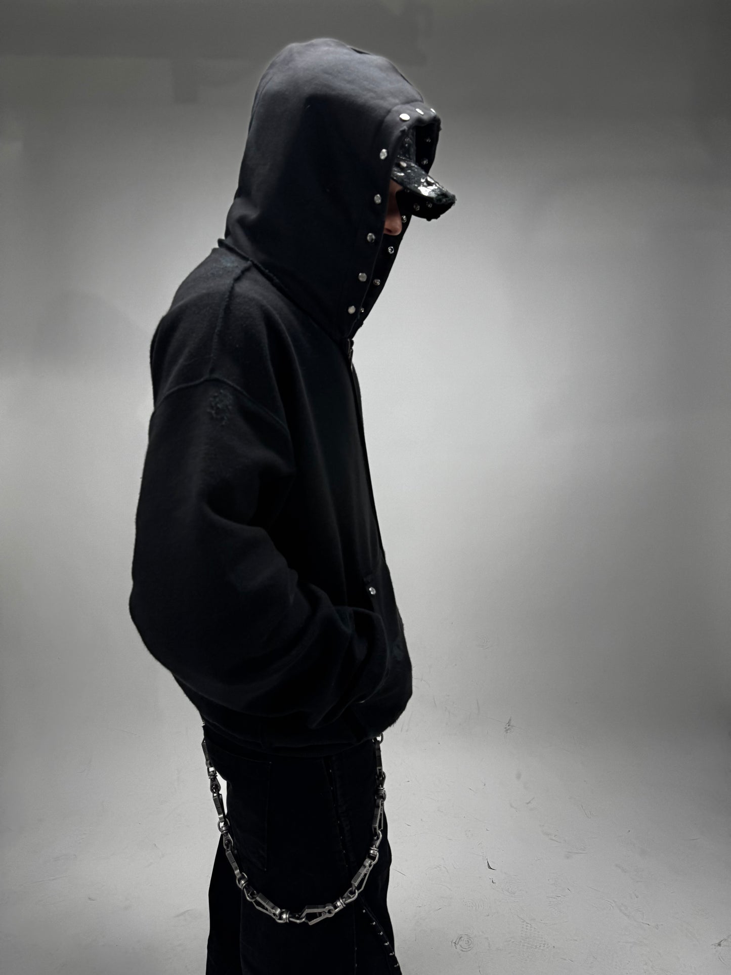 SCREWED UP ZIPHOODIE [REVERSIBLE]