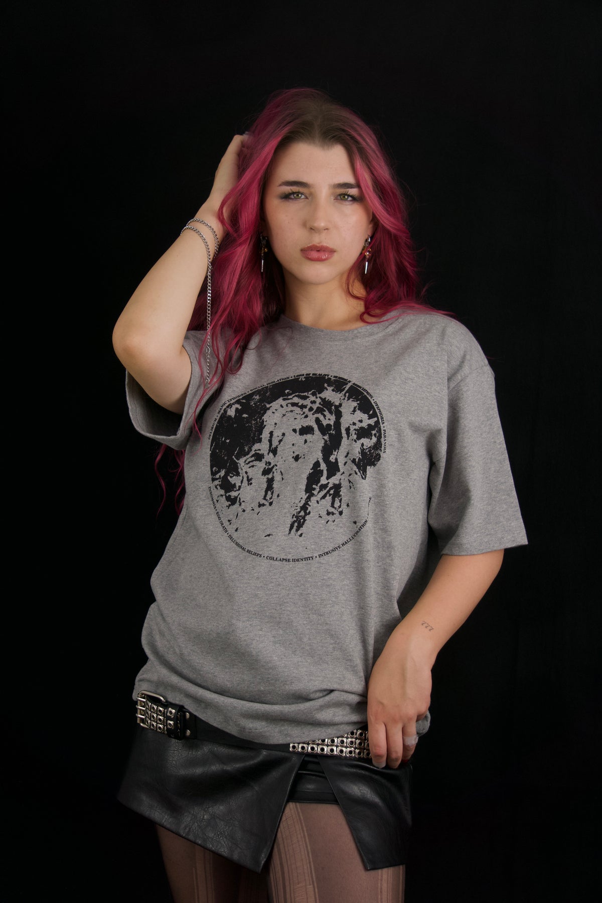 PSYCHOTIC T/SHIRT [PARANOIA GREY]