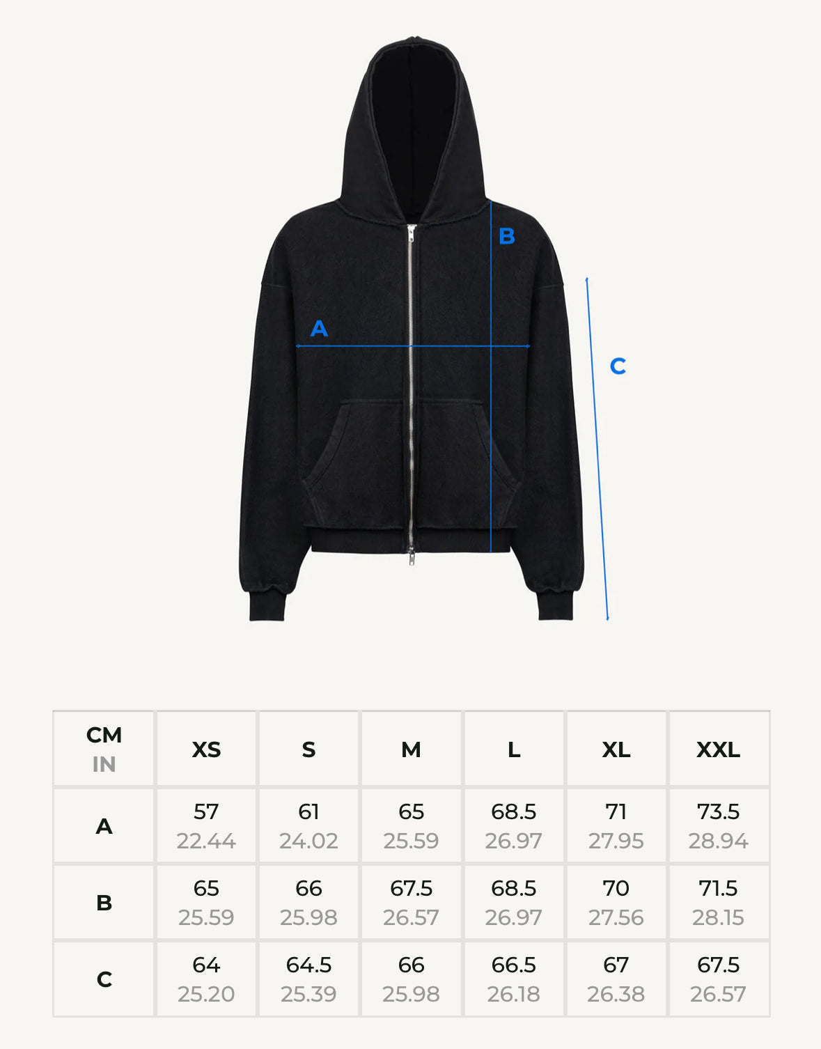 SCREWED UP ZIPHOODIE [REVERSIBLE]
