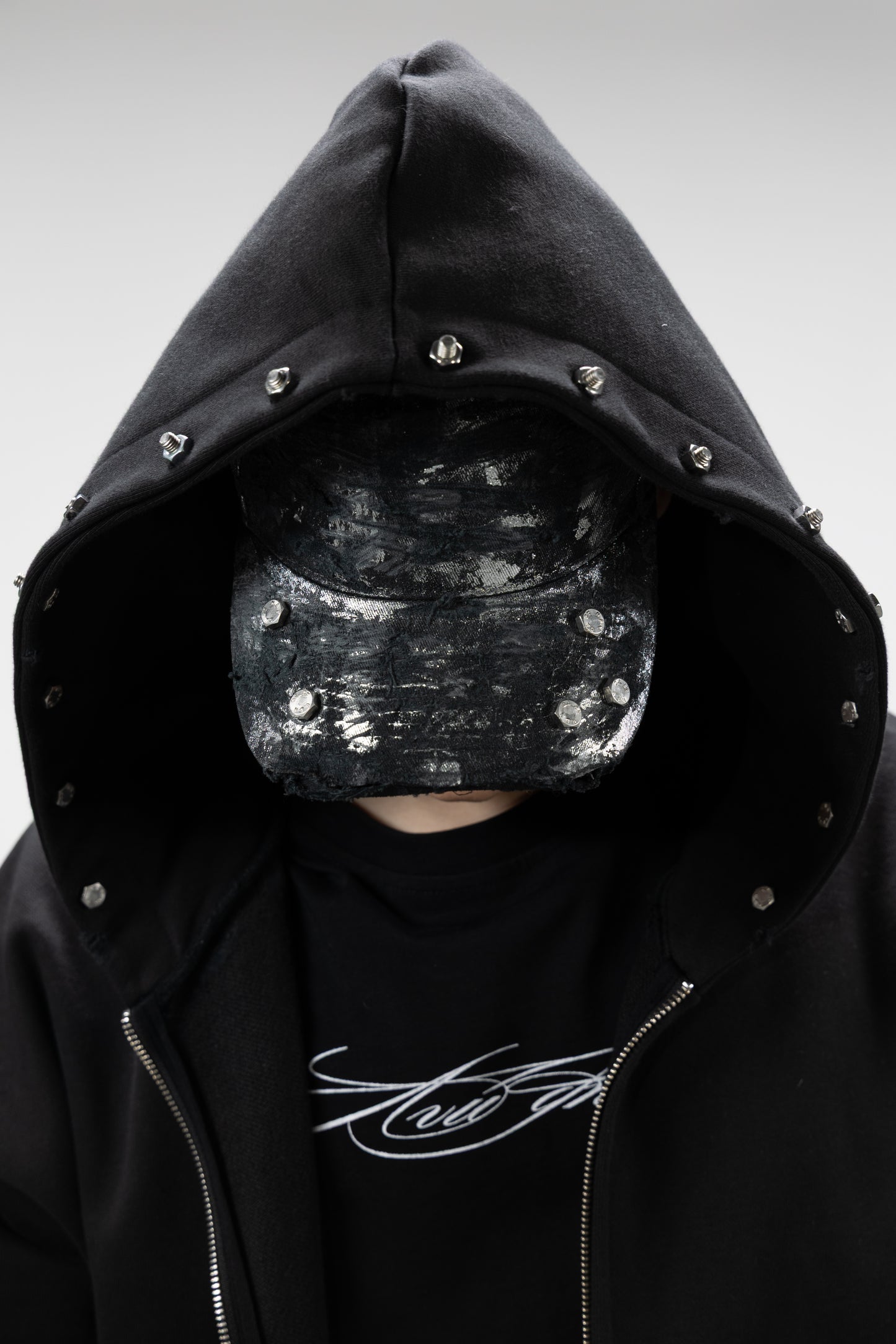 SCREWED UP ZIPHOODIE [REVERSIBLE]