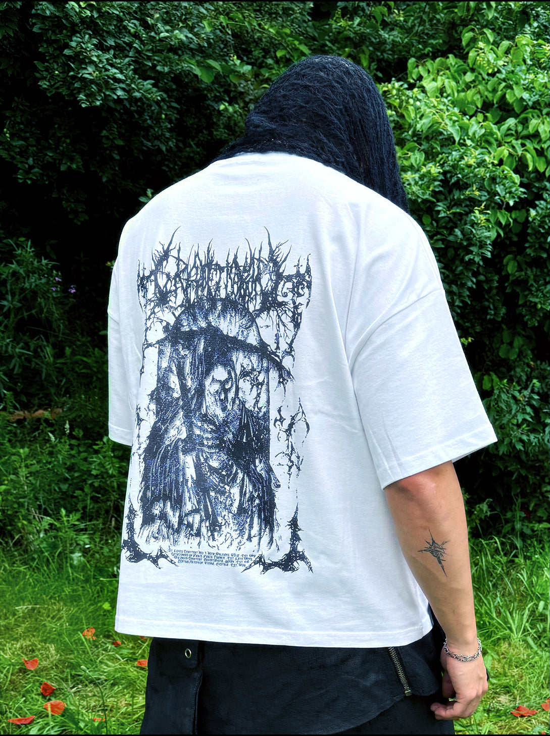 GRAVE T/SHIRT* [WHITE]