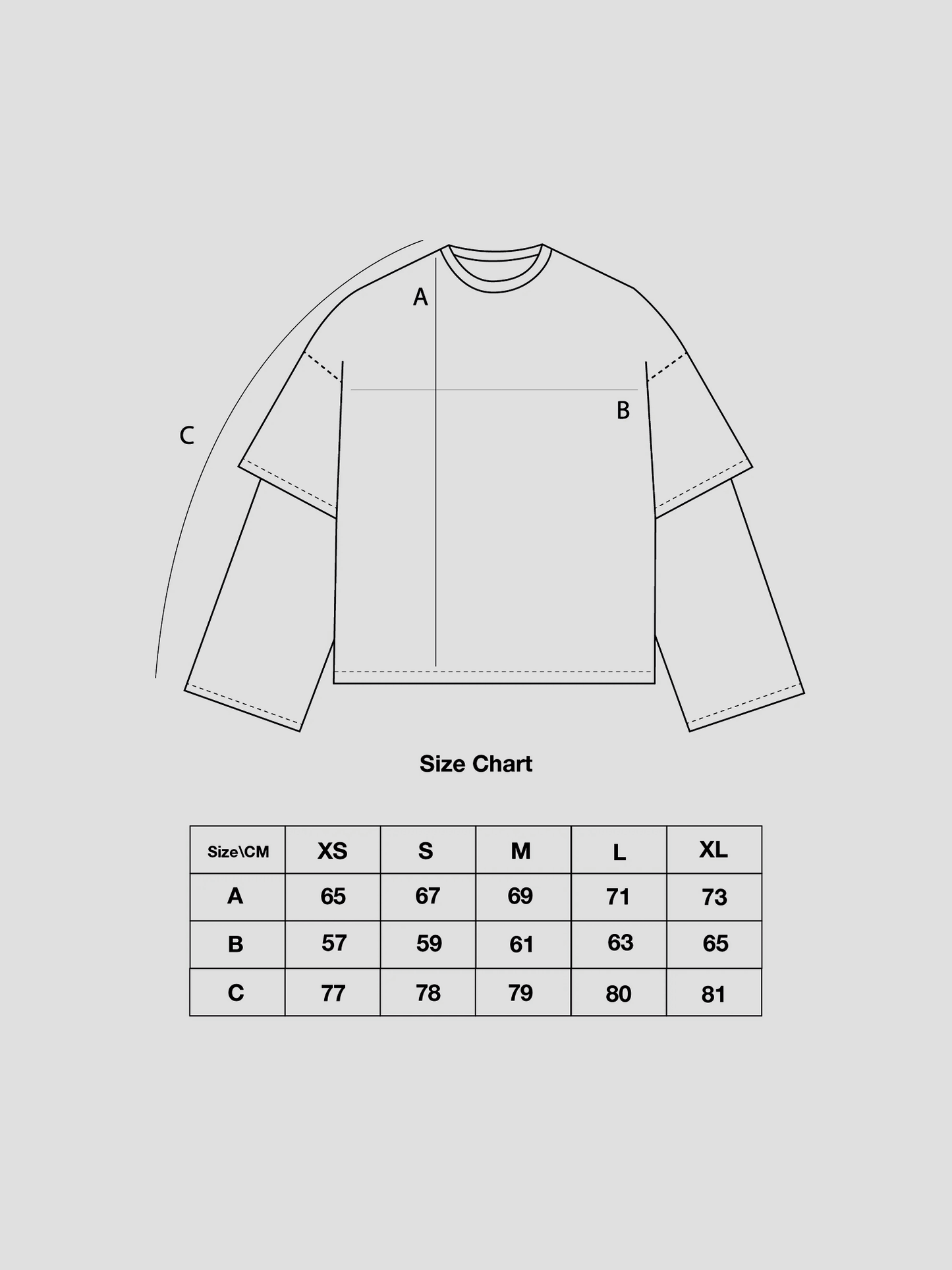 STUDDED DOUBLE_LAYERED LONGSLEEVE