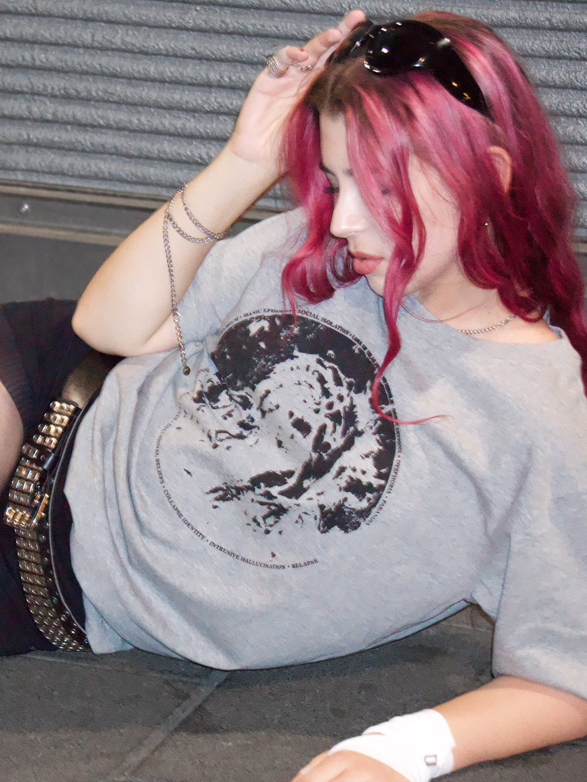 PSYCHOTIC T/SHIRT [PARANOIA GREY]