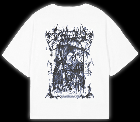 GRAVE T/SHIRT* [WHITE]